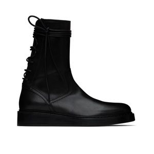Ann Demeulemesster black leather boots men’s size 8.5 / women’s 10